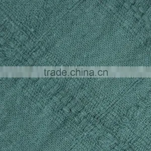 55 Linen 45 Rayon Check Fabric thumbnail-1