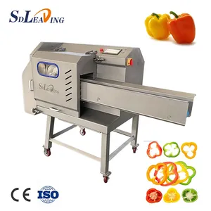 Industrial Automatic Vegetables Cutting Machine Commercial Electric Vegetable Slicer Dicer Shredder for Food Processing Plant thumbnail-1