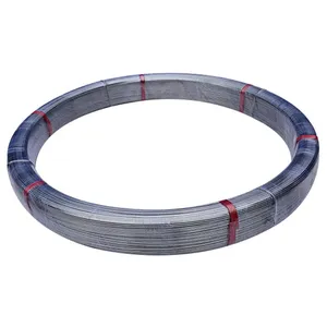 Cold Drawn Hot Treatment Ultra High Strength Zinc Coated Galvanized Steelwire 0.4 -1.8mm thumbnail-2
