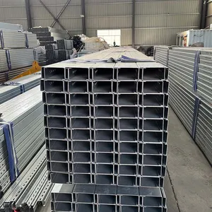 Customized on Demand Galvanized C-channel Carbon Steel Profile Size Weight and Price thumbnail-5
