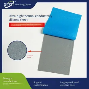 Shentong Qiyuan Thermal Conductive Silicone Insulation Sheet for Vehicle Electronics, Can be Cut and Processed, for Heat Dissipation of Vehicle Equipment thumbnail-4