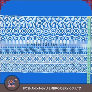 Hot Sale Promotional Cheap White Embroidery Neck Collar Trimming thumbnail-2