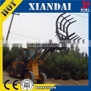XD926G 2.0Ton Express Grass Grasp Loader Clamp With CE FOR SALE Multifuntional Farm Machinery Made in China thumbnail-1
