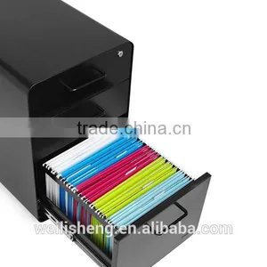 Luoyang WLS Modern Mobile Cabinet With Metal Drawer With High Quality For Office thumbnail-3