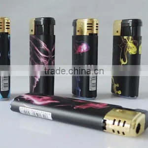 Electronic Refillable Plastic Windproof Cigarette Lighter China Wholesale Lighter thumbnail-2