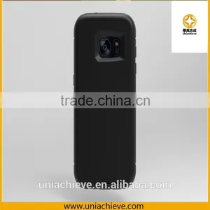 Case for Samsung S6 Edge/S7 Edge Armor Hybrid Robot Phone Case With Full Body Covered Black thumbnail-1