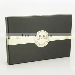 Custom Logo Printed Cardboard Belt Buckle Box With EVA Tray thumbnail-2