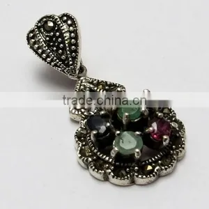 Silver Jewellery, Handmade Silver Jewellery, Gemstone Silver Jewellery thumbnail-1