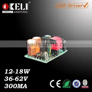 12-18W 36-62V 300MA LED Power Supply thumbnail-1