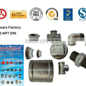 GI Malleable Iron Pipe Fitting 180 thumbnail-2