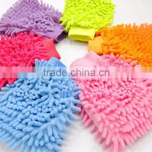 2016 Hot-selling Microfiber Chenille Cleaning Mitt thumbnail-3