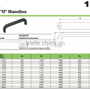 For Welding Machine and CNC Metal Lathe Parts Red Cabinet Handle thumbnail-2