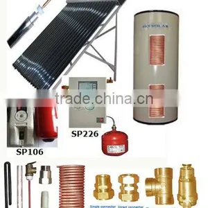Enamel Tank: Split Pressurized Solar Water Heater With Double Heat Exchangers, SKI-SC thumbnail-1