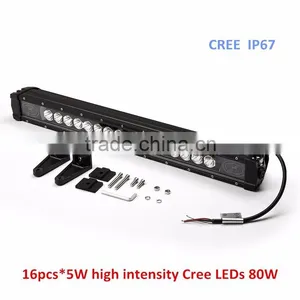 2016 Newest White Amber Blue Red Blue Lighting Color 12-24 Volt Led Light Bar for 4x4 Auto thumbnail-1