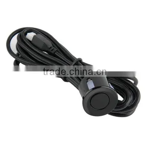 Black Waterproof 12V 4 Car Parking Sensors Auto Reverse Backup Rear Radar System Kit Sound Alert Alarm Indicator Sensor thumbnail-5