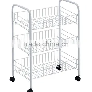 3 Tier Wire Metal Kitchen Shelf thumbnail-1