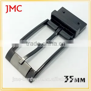 35mm Reversible Zinc Alloy Pin Belt Buckles thumbnail-3
