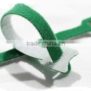 Colorful Customized Hook And Loop Tape Cable Ties Organiser Tidy Straps thumbnail-4