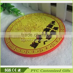 Soft PVC Plastic Rubber Coaster for Tea thumbnail-3