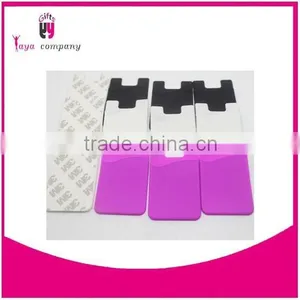 Colorful Custom Silicone Rubber Credit Card Holder thumbnail-2