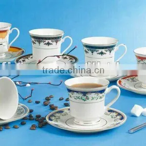 Daily Used Porcelain Cup&saucer With Modern Printing,ceramic Coffee Set thumbnail-6