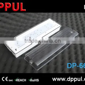IP65 Waterproof Polycarbonate LED Emergency Industrial Bulkhead thumbnail-4