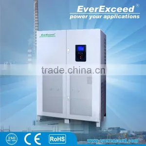 EverExceed 1-400KVA 3 Phase Low Frequency Online UPS, GBT Input Rectifier PowrNX For Telecommucation thumbnail-3