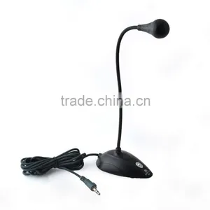 Superior HighQuality Wired Gooseneck pc Mini Microphone Professional thumbnail-1