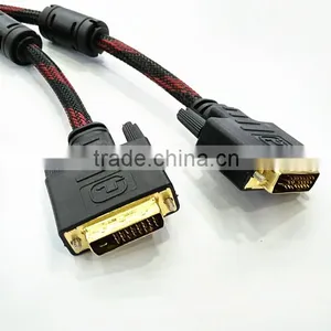 High Quality and Fast Shipping DVI-D Digital to DVI-D Digital 24+1 Dual Link M/M Cable thumbnail-5