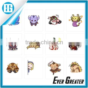 Customized Decorative Vinyl Sticker Kids Sticker Waterproof Cartoon Vinyl PVC Sticker thumbnail-1