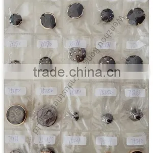 Fashion High Quality Hand Sewing Metal Button for Custom Uniform thumbnail-1