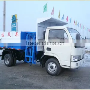 Dongfeng Hanging Bucket Garbage Truck thumbnail-1