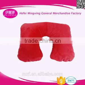 China Supplier Standard Personalized Inflatable Air Filled Travel Neck Pillow thumbnail-2