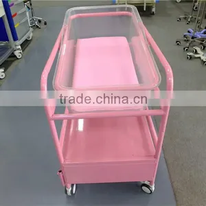 HR-769 Carbon Steel Plastic Bassin Baby Crib With Drawer thumbnail-4