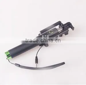 2015 Newest Wired Selfie Stick With Foldable Holder for Camera Monopod and Smartphone thumbnail-4