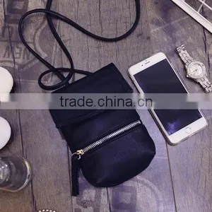 Wholesale Solid Color Girls pu Shoulder Bag With Magnetic Snap Closure thumbnail-2