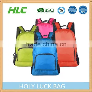 2015 Sports Backpack Bag,travel Bag,schoolbag, Foldbale Shopping Bag Wholesaler Custom Backpack Supplier's Choice thumbnail-1