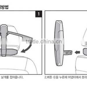Tuix Brand Collection Coat Hangers and Hook for Hyndai Vehicles 2010-2015 Year thumbnail-6
