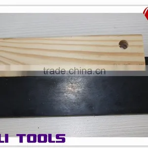 Rubber Blade Scraper With Wooden Handle / Environmental Protection Material Tools thumbnail-1