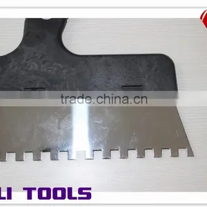 Wall Scraper With Teeth Blade PC Handle / Stainless Steel Hand Tool thumbnail-2