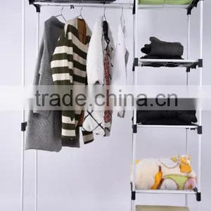 Useful Folding Large Storage Clothes Hanger Wardrobe thumbnail-1