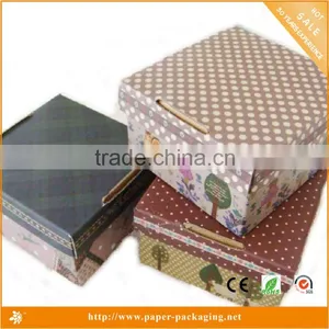 DW-FO2003 Square Gift Packing Box Corrugated Boxes thumbnail-1