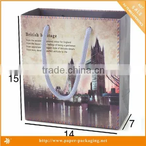 White Cardboard Making Customized Brown Paper Bags thumbnail-3