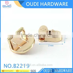 Shiny Light Gold Bag Fitting Accessories, Bag Accessories Insert Buckle for Lady Handbag thumbnail-2