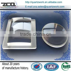 High Purity Optical Circular Or Rectangle Quartz Glass Plane Window thumbnail-2