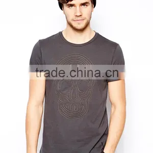 White 100% Pure Soft Cotton All Over Print T-shirt With Aztec Pattern Bangladesh Factory thumbnail-2