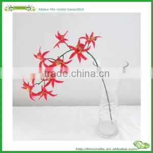 Plastic Artificial Flower Wholesale Artificial Polyester Flower thumbnail-1