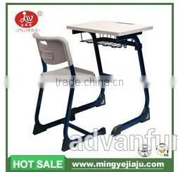 Hot Discount School Desk and Chair Two Layer Blown PP thumbnail-1