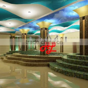 Perforated Ceilings, Translucent Film, Pvc Stretch Decorative Ceiling Film thumbnail-2