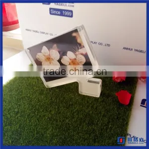 Custom Fashionable Clear Acrylic Picture Frames 5x7 / Magnetic Acrylic Photo Frame 5x7 thumbnail-5